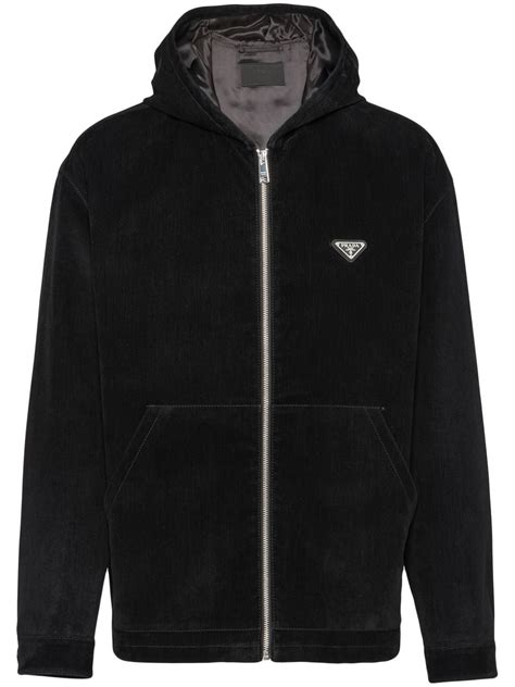 prada zip up sweater|prada sweatshirts for men.